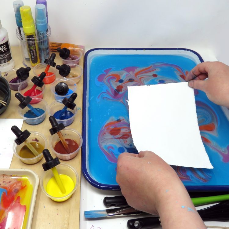 Paper marbling Project Sheet